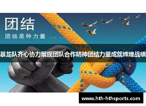 暴龙队齐心协力展现团队合作精神团结力量成就辉煌战绩